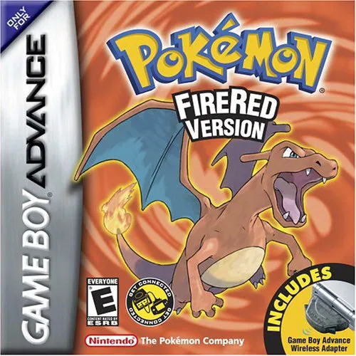 Pokémon FireRed Version box art