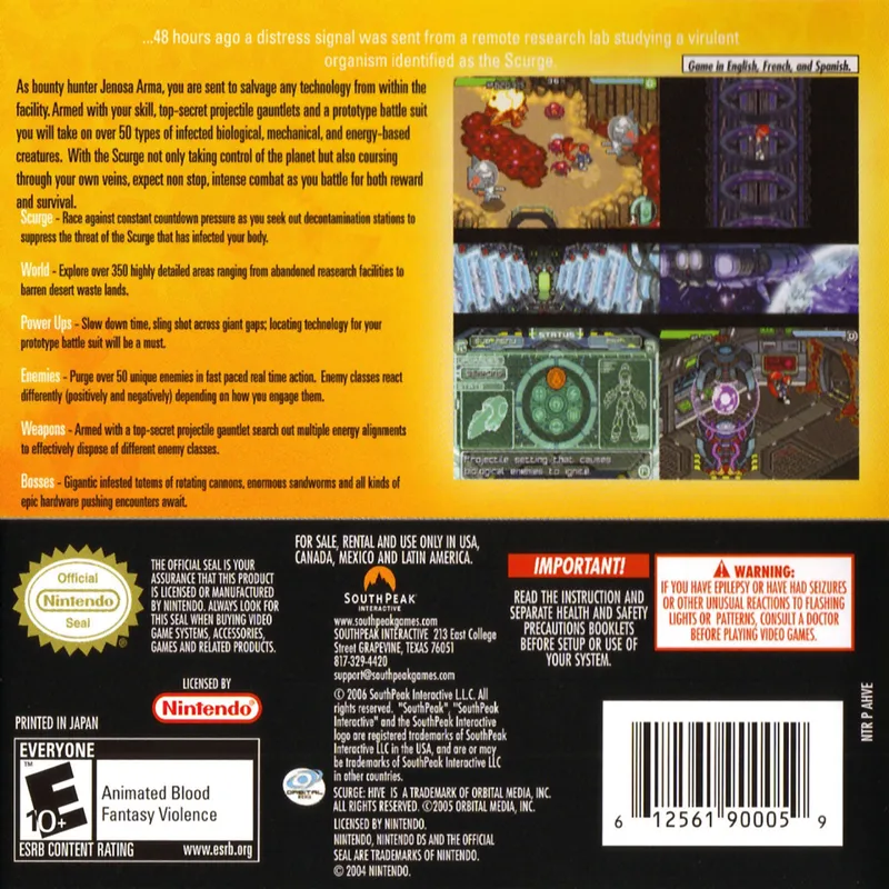 Scurge: Hive box back