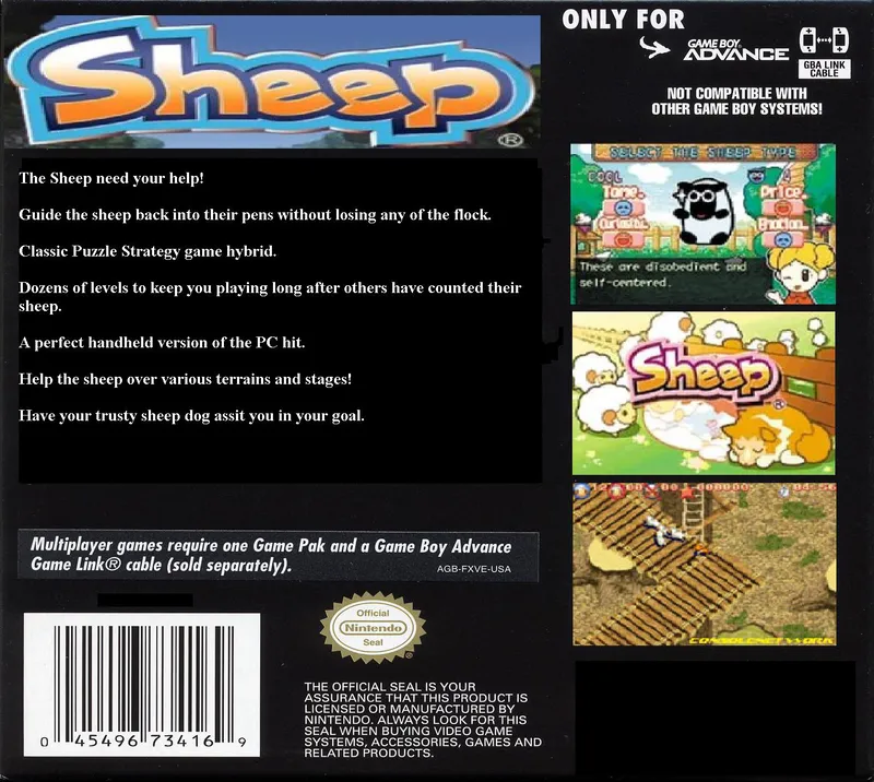 Sheep box back