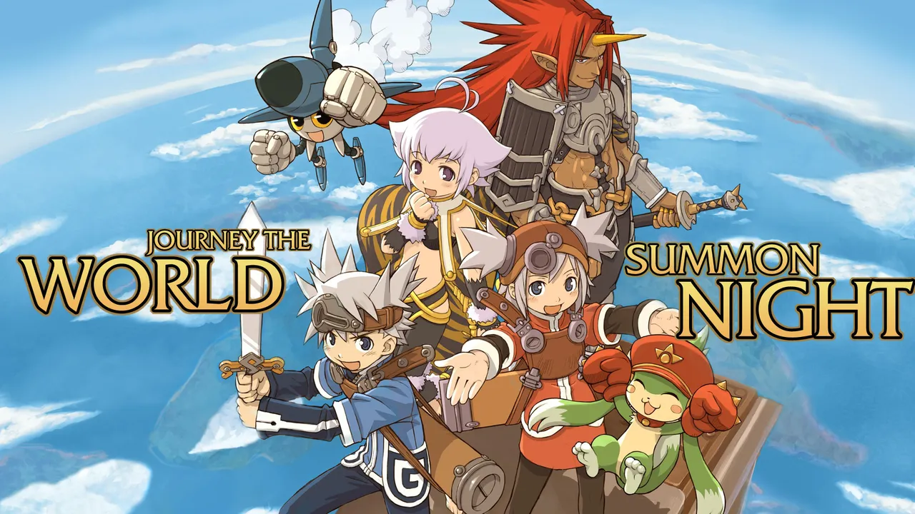 Backdrop artwork for Summon Night: Swordcraft Story