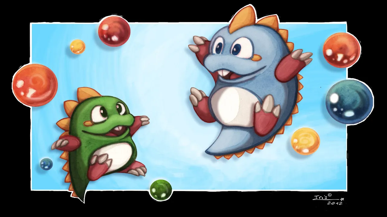 Backdrop artwork for Super Bust-A-Move