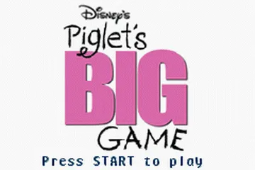 Piglet's Big Game screenshot