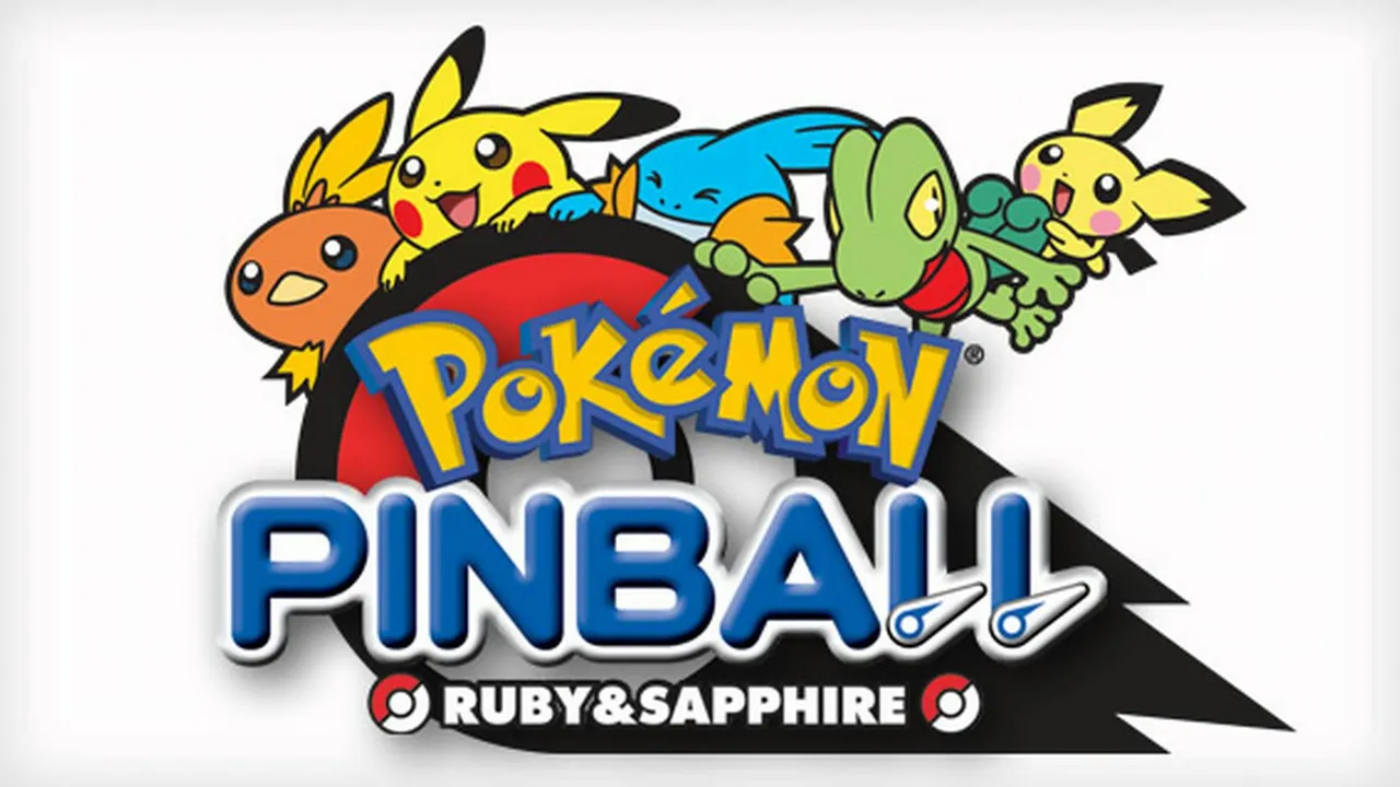 Backdrop artwork for Pokémon Pinball: Ruby & Sapphire