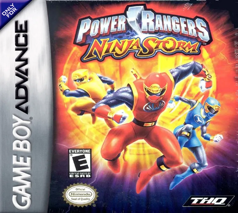 Power Rangers: Ninja Storm box art