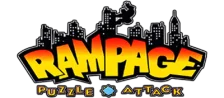Rampage Puzzle Attack logo