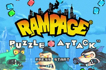 Rampage Puzzle Attack screenshot