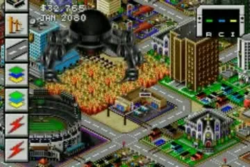 Backdrop artwork for SimCity 2000