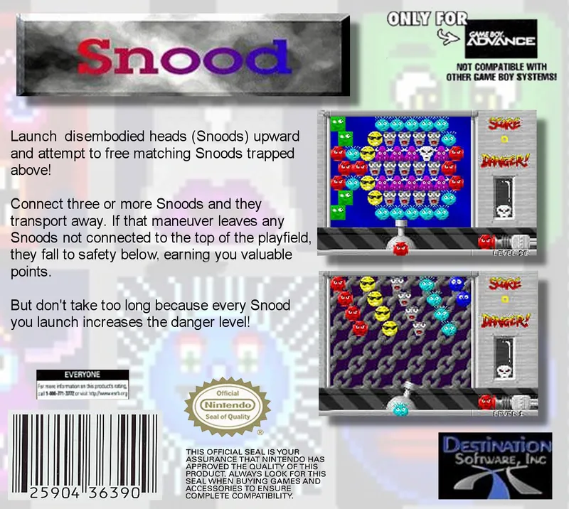 Snood box back