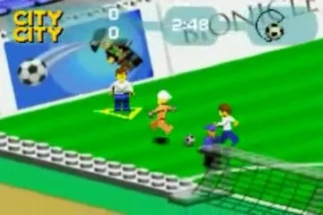 Backdrop artwork for LEGO Soccer Mania