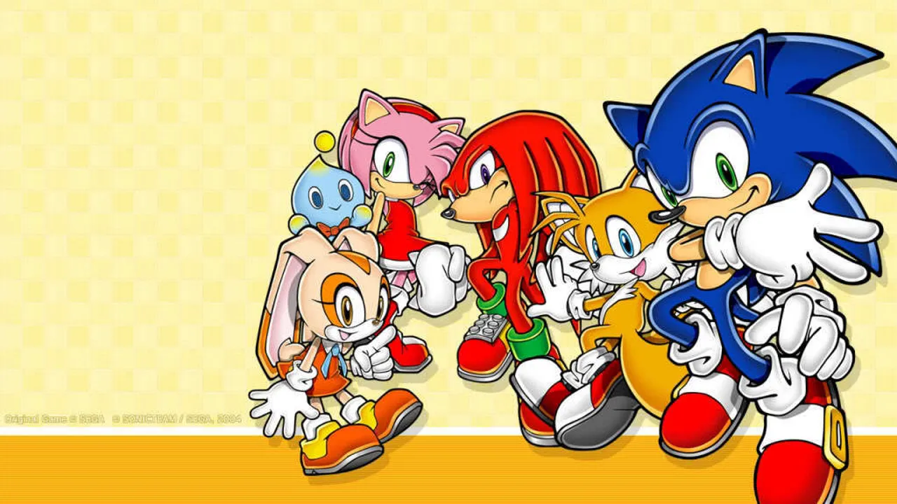 Backdrop artwork for Sonic Advance 3