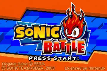 Sonic Battle screenshot