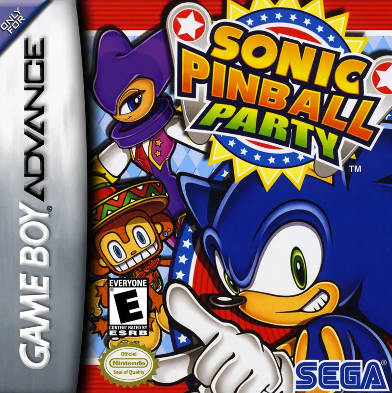 Sonic Pinball Party box art