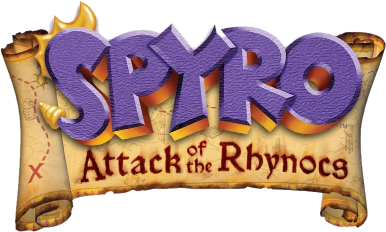 Spyro: Attack of the Rhynocs logo