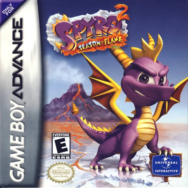 Spyro 2: Season of Flame box art