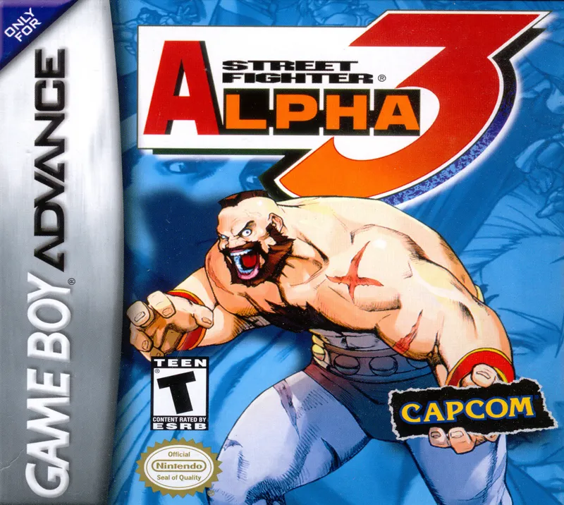 Street Fighter Alpha 3 box art