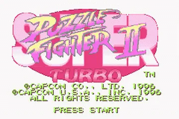 Super Puzzle Fighter II screenshot