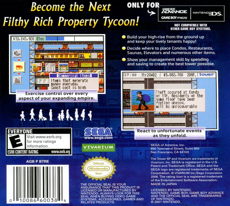 The Tower SP box back