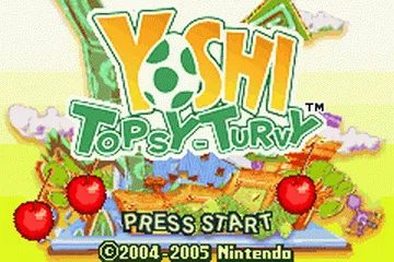 Yoshi Topsy-Turvy screenshot