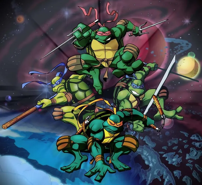 Backdrop artwork for Teenage Mutant Ninja Turtles 2: Battle Nexus