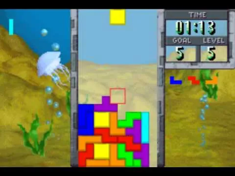 Backdrop artwork for Tetris Worlds