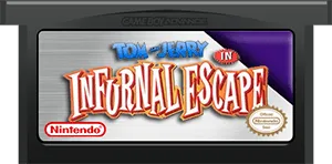 Tom and Jerry in Infurnal Escape cart