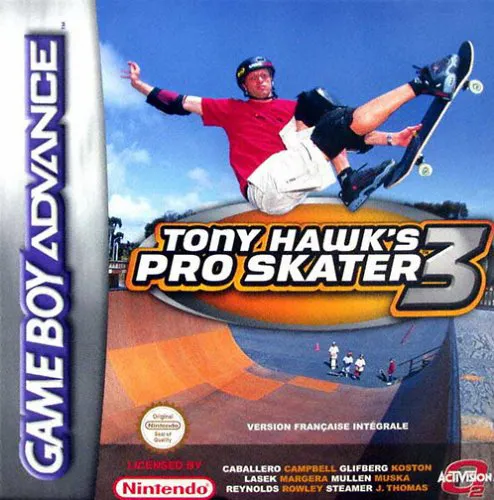 Tony Hawk's Pro Skater 3 box art