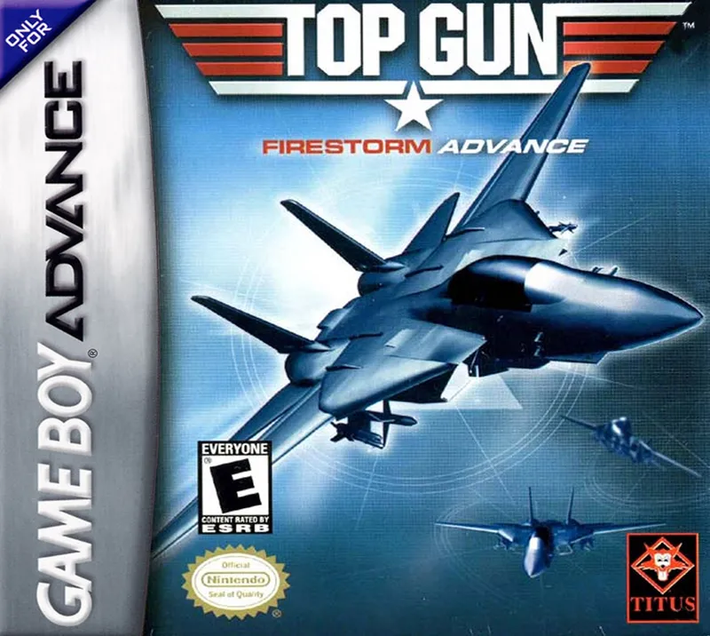 Top Gun: Firestorm Advance box art