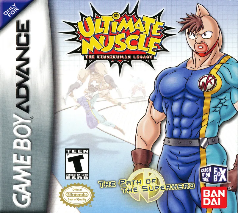 Ultimate Muscle: The Kinnikuman Legacy - The Path of the Superhero cover art for Nintendo Game Boy Advance