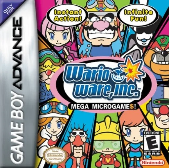 WarioWare, Inc.: Mega Microgame$! box art