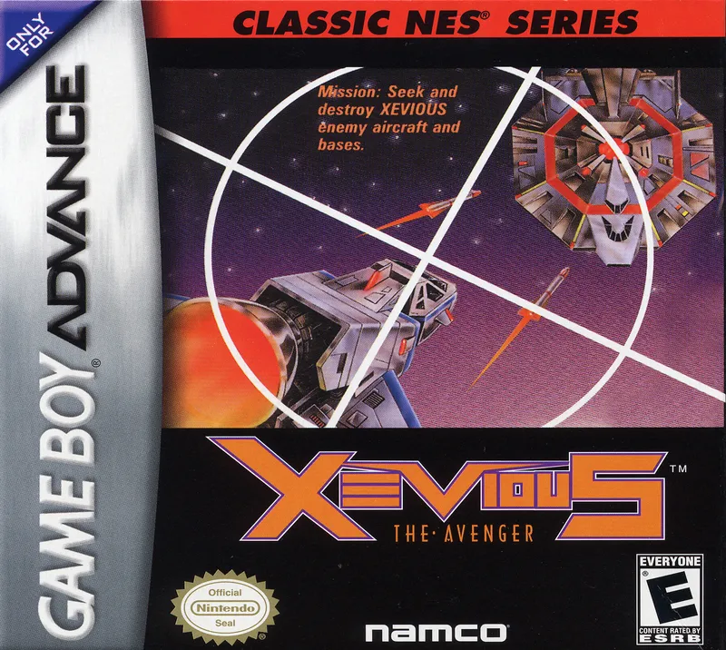 Classic NES Series: Xevious box art