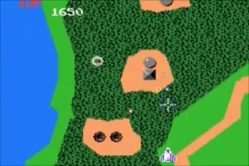 Backdrop artwork for Classic NES Series: Xevious