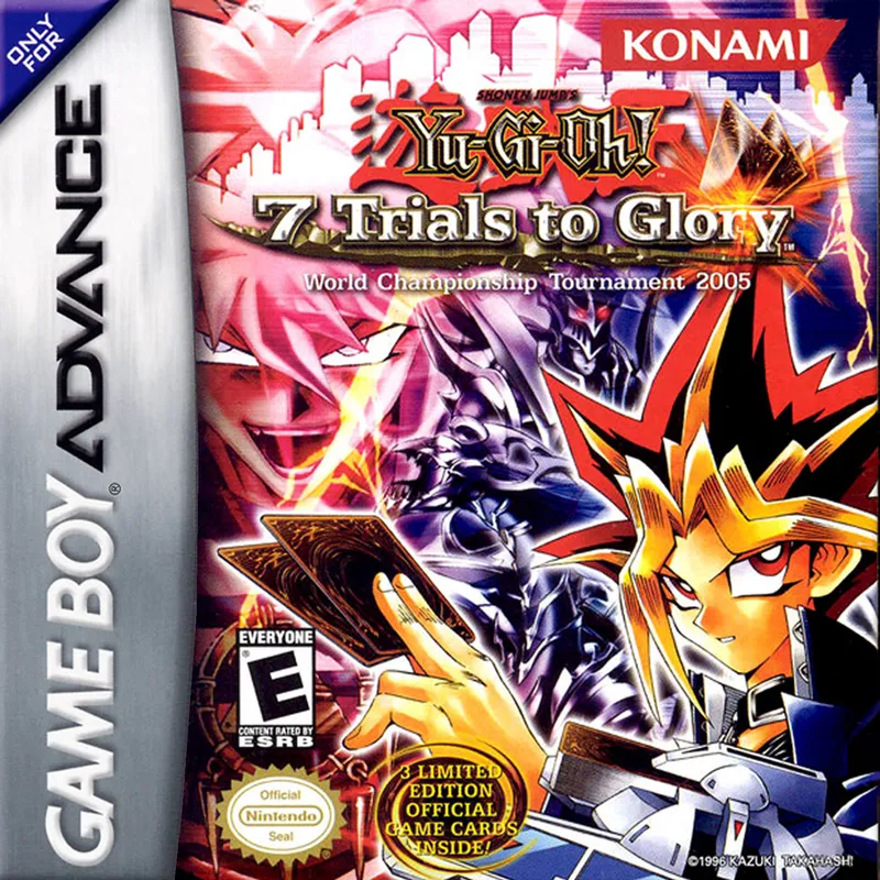 Yu-Gi-Oh! 7 Trials to Glory: World Championship Tournament 2005 cover art for Nintendo Game Boy Advance