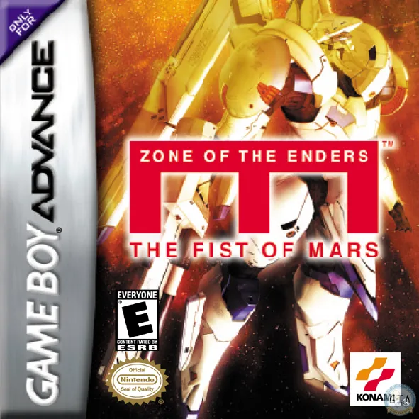 Zone of the Enders: The Fist of Mars box art