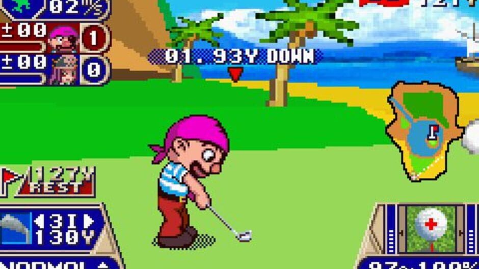 Backdrop artwork for Kurohige no Golf Shiyouyo