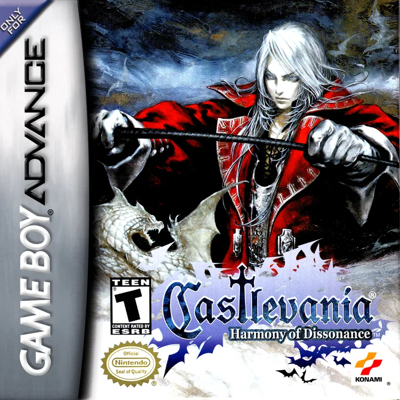 Castlevania: Harmony of Dissonance box art