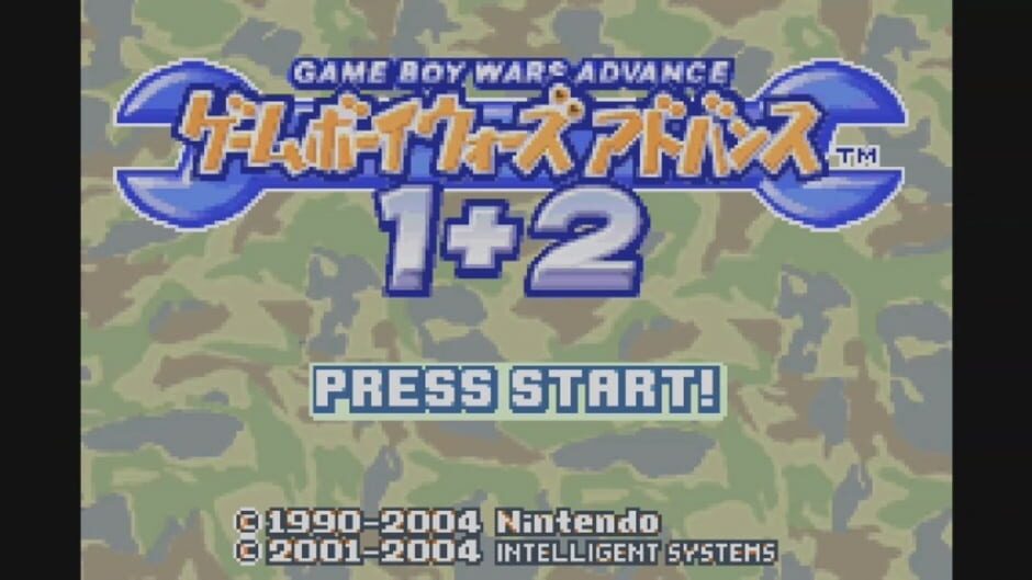 Backdrop artwork for Game Boy Wars Advance 1+2