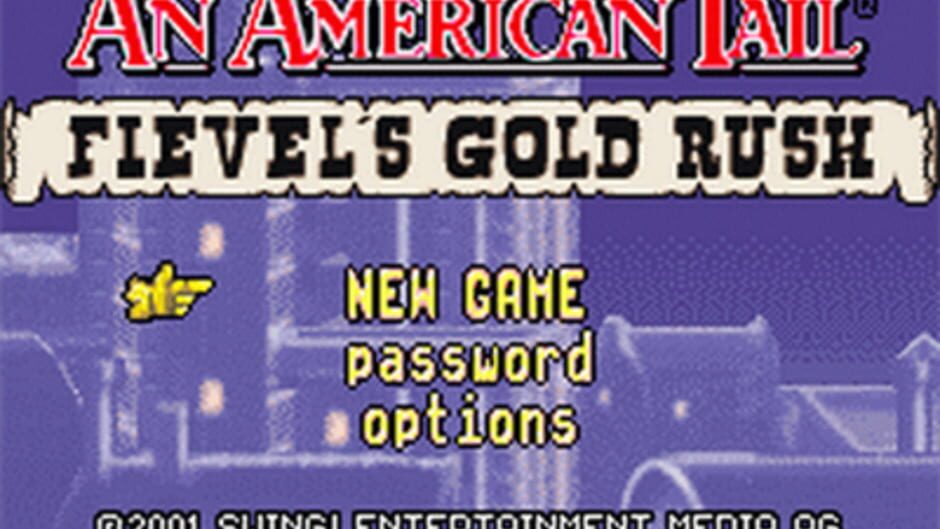American Tail, An - Fievel's Gold Rush screenshot