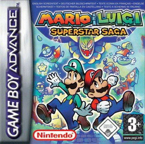 Mario & Luigi: Superstar Saga box art
