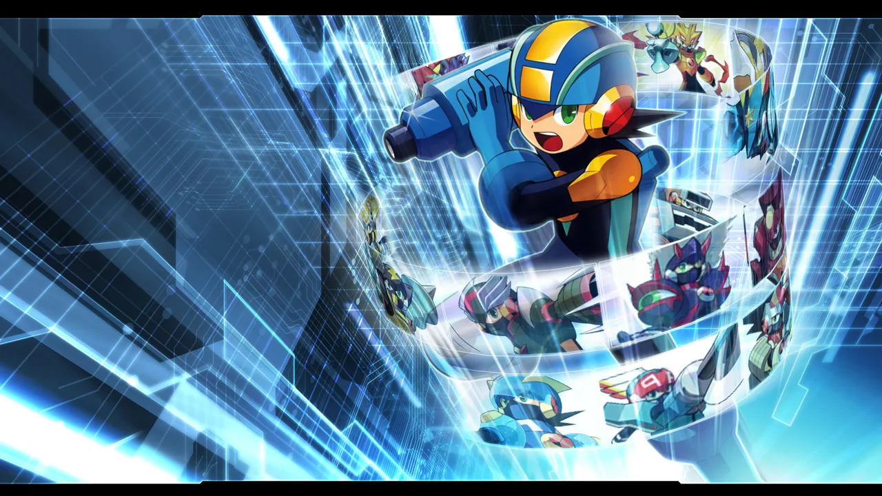 Backdrop artwork for Mega Man Battle Network 2