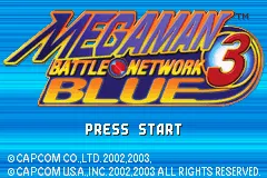 Mega Man Battle Network 3: Blue Version screenshot