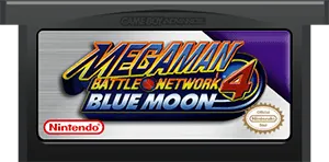 Mega Man Battle Network 4: Blue Moon cart