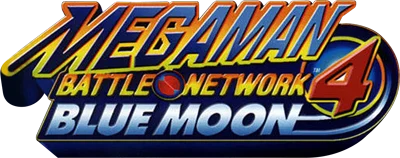 Mega Man Battle Network 4: Blue Moon logo