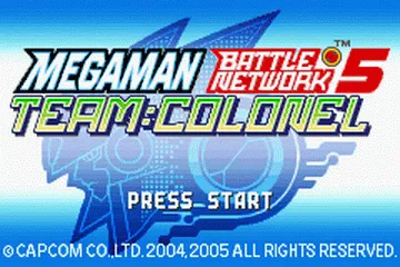 Mega Man Battle Network 5: Team Colonel screenshot