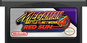 Mega Man Battle Network 4: Red Sun cart