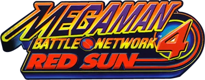Mega Man Battle Network 4: Red Sun logo
