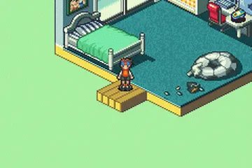 Backdrop artwork for Mega Man Battle Network 4: Red Sun