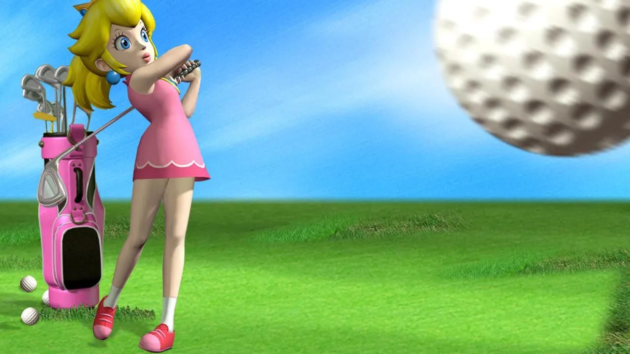 Backdrop artwork for Mario Golf: Advance Tour