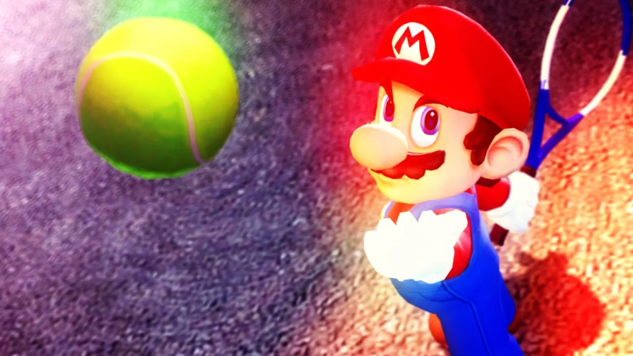 Backdrop artwork for Mario Tennis: Power Tour