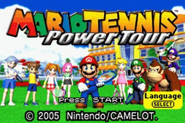Mario Tennis: Power Tour screenshot