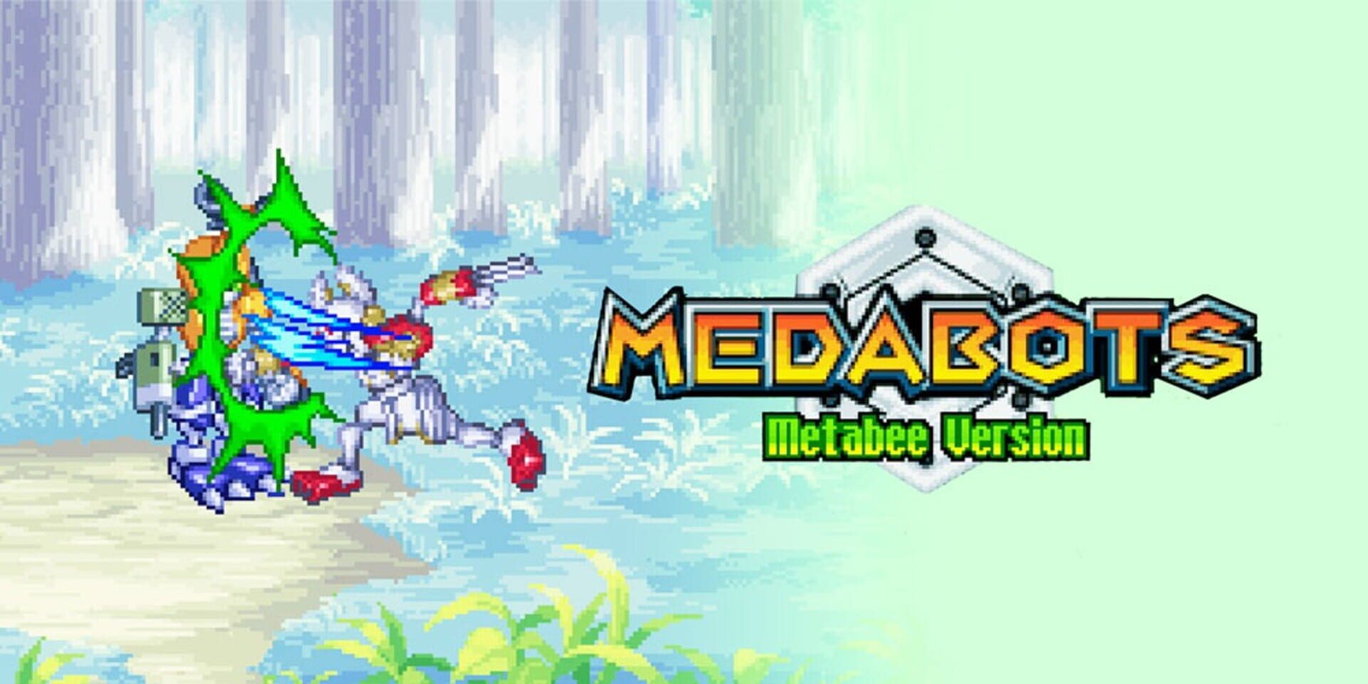 Backdrop artwork for Medabots - Metabee
